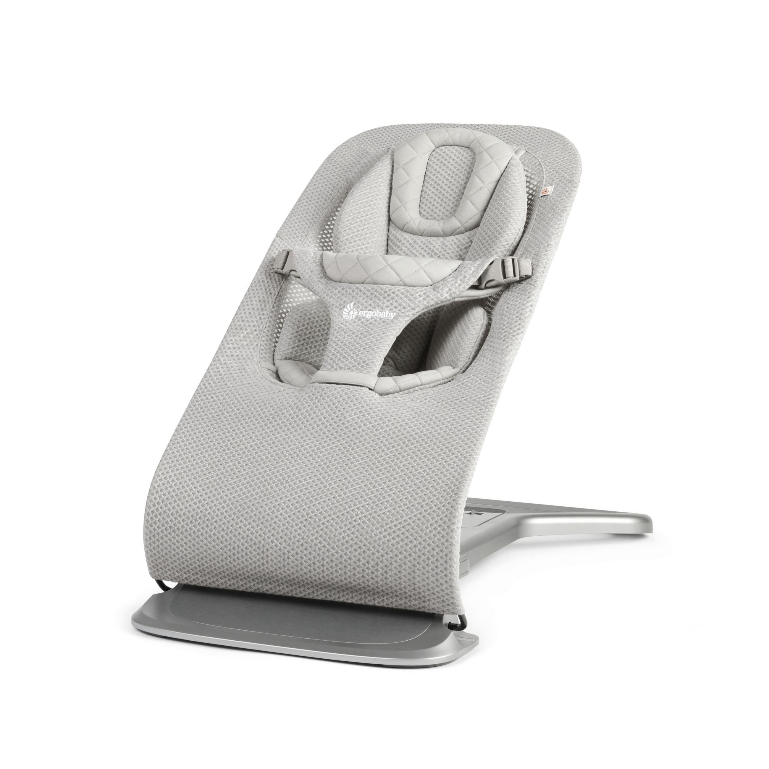 GUGALNI LEŽALNIK  EVOLVE 3U1 antracit svetlo siva 42/56/81,3 cm - antracit/svetlo siva, Basics, umetna masa/tekstil (42/56/81,3cm) - Ergo Baby