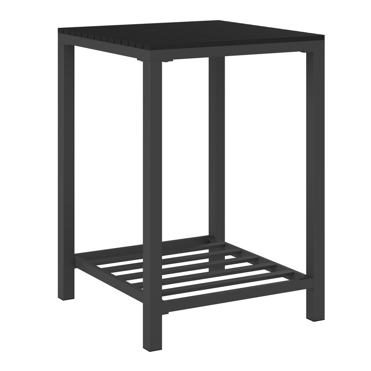 VENKOVNÍ KUCHYNĚ  - antracitová, Moderní, kov/plast (60/84/61,5cm) - Ambia Garden