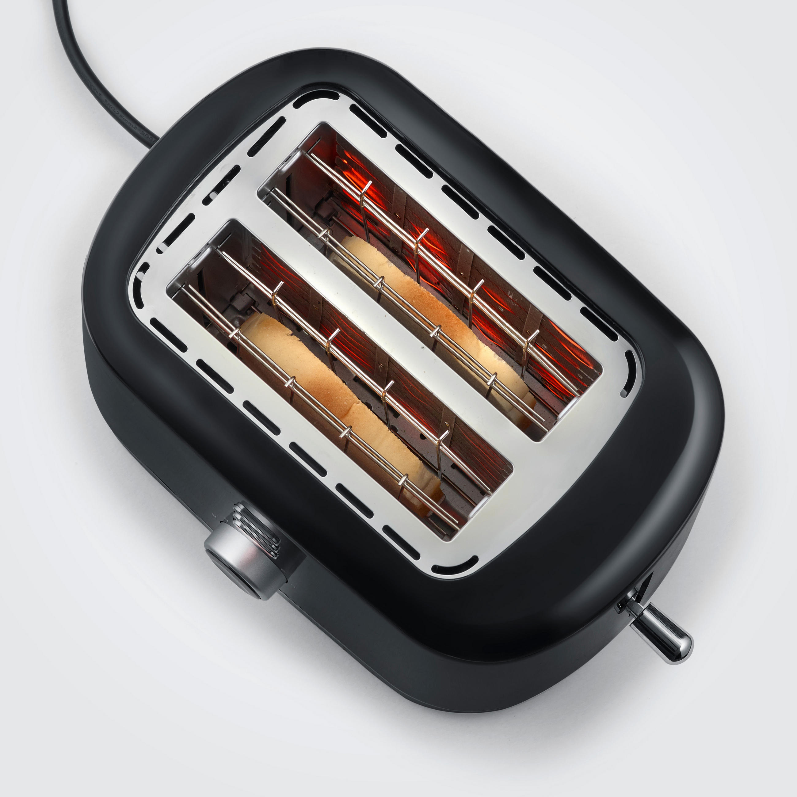 TOASTER  - Schwarz, Basics, Kunststoff (18,2/18,8/28cm) - Severin