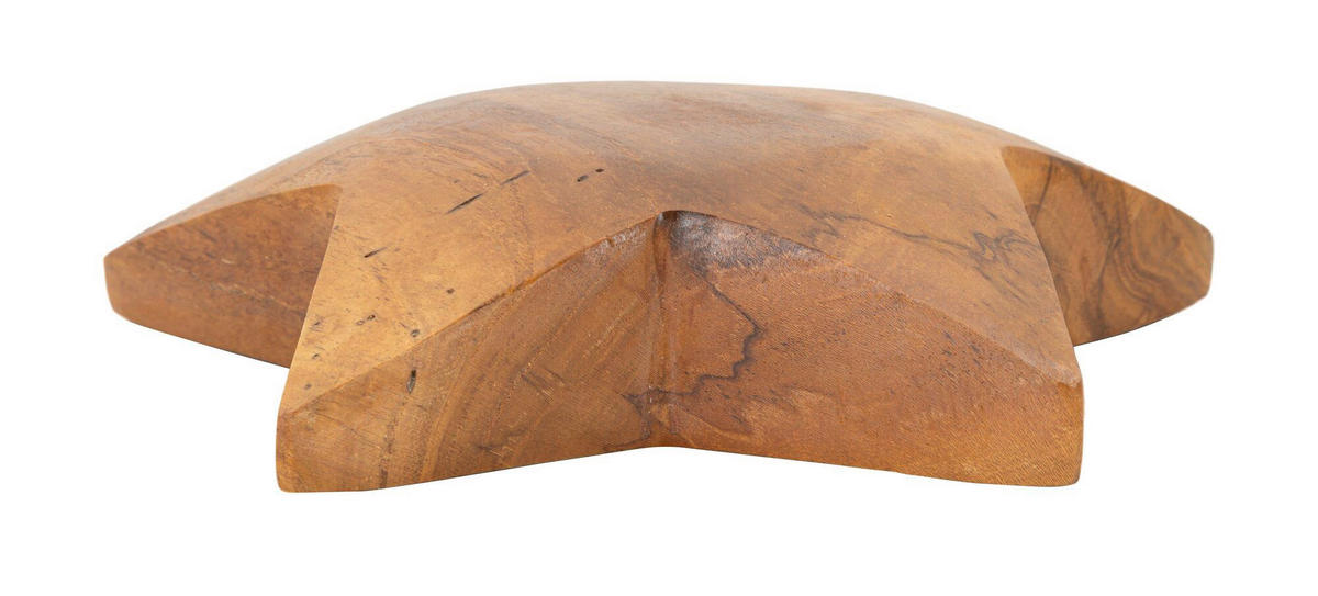 SKULPTUR - Braun, Basics, Holz (19/19/5cm)