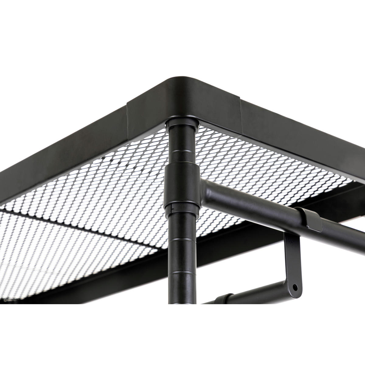 GARDEROBENSTÄNDER in Schwarz 75/180/32 cm   - Schwarz, Design, Metall (75/180/32cm) - MID.YOU