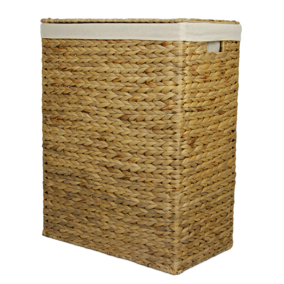 WÄSCHESAMMLER - Braun, Basics, Naturmaterialien (48/28/63cm)