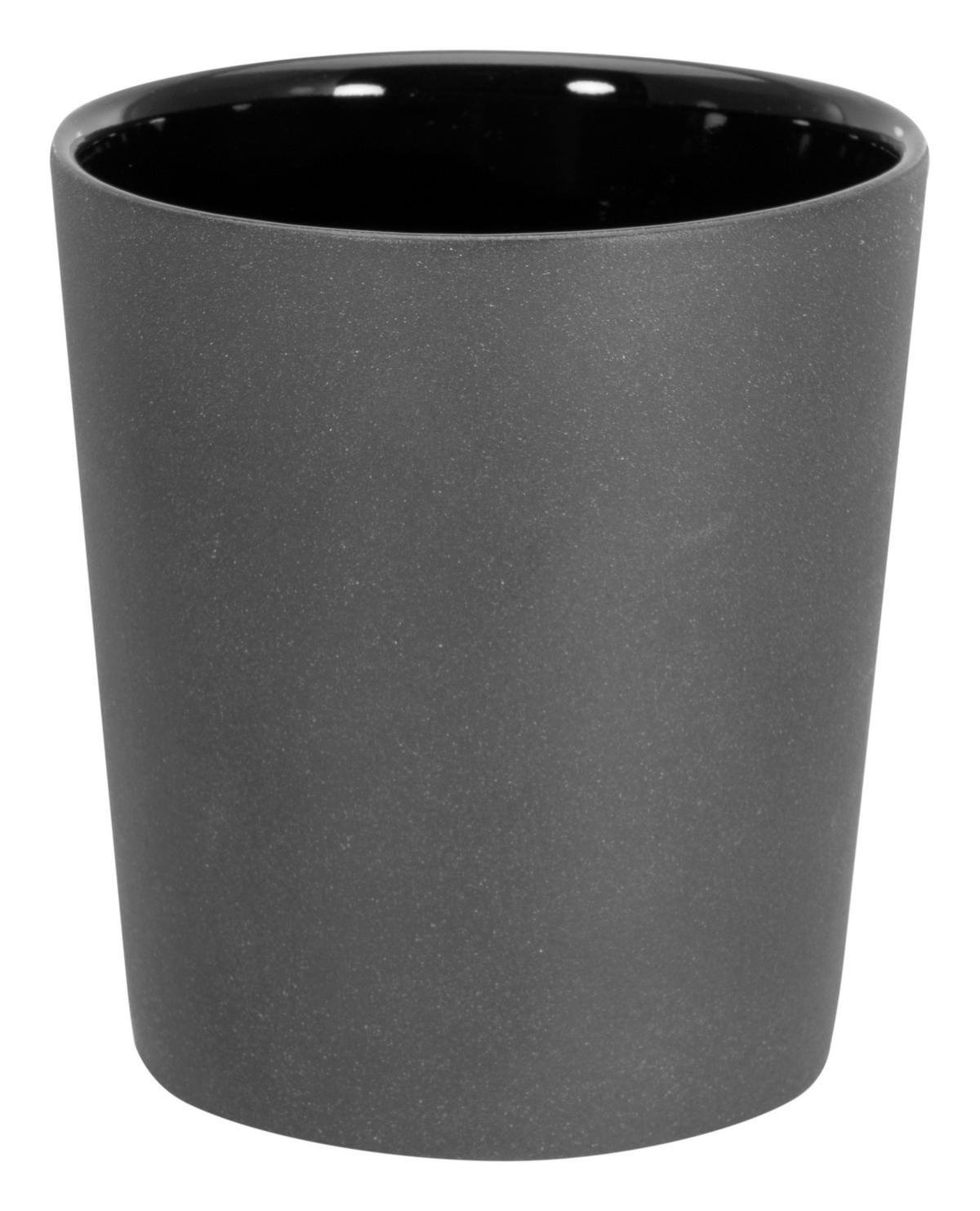 KAFFEEBECHERSET Futuro 4-teilig  - Schwarz, Basics, Keramik (22,5/22,5/13,5cm) - Creatable