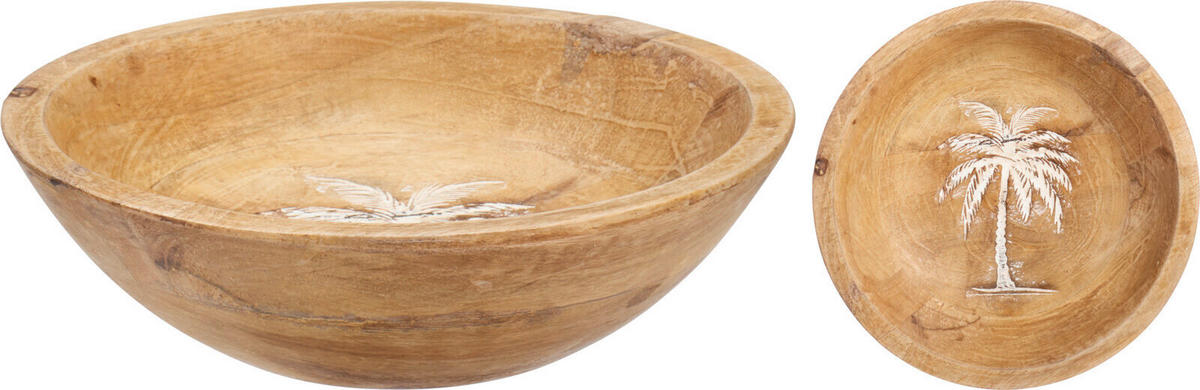 DEKOSCHALE - Naturfarben, Basics, Holz (23/6cm)