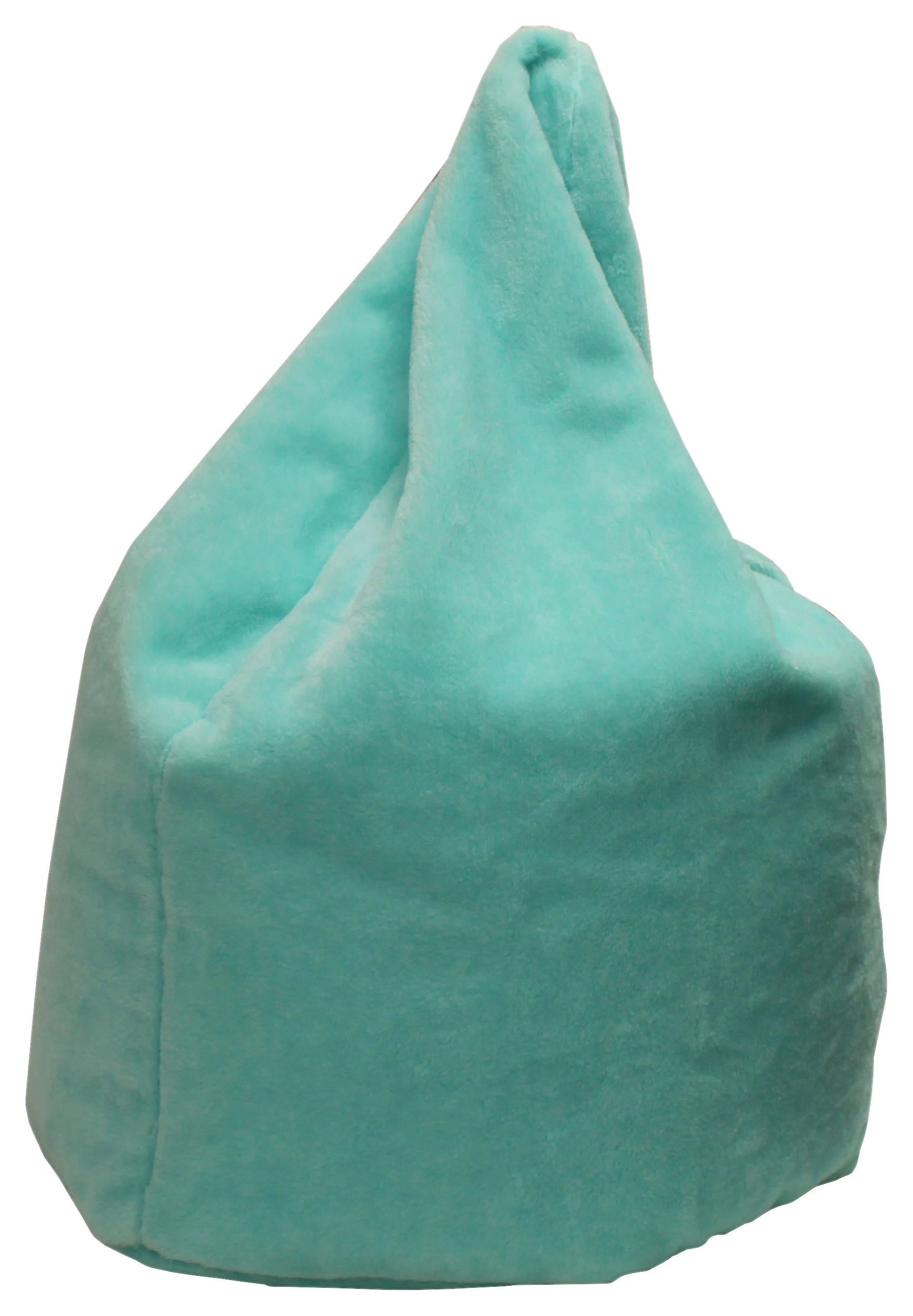 SITZSACK Plüsch 220 L  - Türkis, Design, Textil (65/95/75cm) - Boxxx