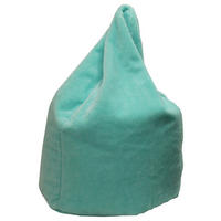 SITZSACK Plüsch 220 L  - Türkis, Design, Textil (65/95/75cm) - Boxxx