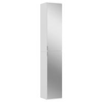 VÍCEÚČELOVÁ SKŘÍŇ, bílá,  - bílá/černá, Moderní, kov/kompozitní dřevo (32,5/193/37cm) - MID.YOU
