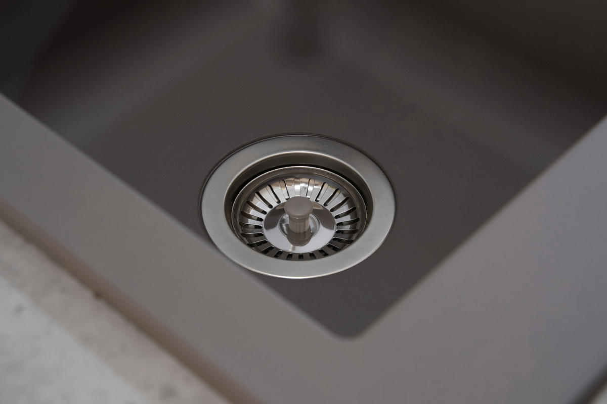 SPÜLE 1712DENVER100X50G  - Grau, Trend, Glas/Kunststoff (100/20/50cm) - Respekta