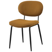 STOL, kovina, tekstil rumena, črna  - rumena/črna, Konvencionalno, kovina/tekstil (45/85/46cm) - Boxxx