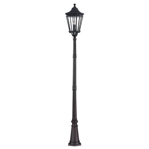 CESTNA SVETILKA  Elstead Cotsln      30.5/257 cm       - črna, Konvencionalno, kovina/steklo (30.5/257cm) - Elstead Lighting