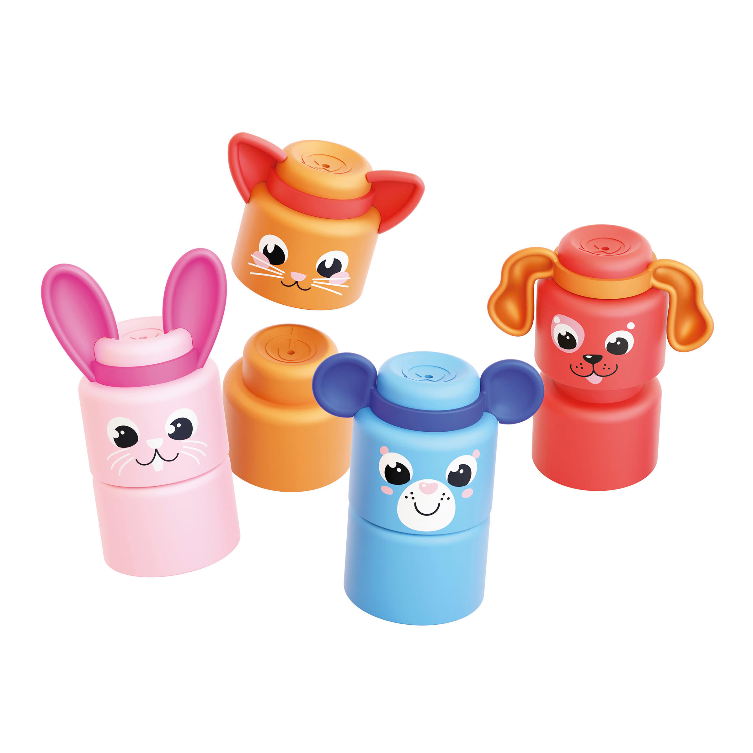 BAUSTEINE  - Multicolor, Basics, Kunststoff (26/26/6cm)