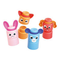 BAUSTEINE  - Multicolor, Basics, Kunststoff (26/26/6cm)