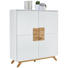 KOMMODE 120/133/40 cm - Eichefarben/Weiß, Design, Holz/Holzwerkstoff (120/133/40cm) - Xora KOMMODE 120/133/40 cm - Eichefarben/Weiß, Design, Holz/Holzwerkstoff (120/133/40cm) - Xora