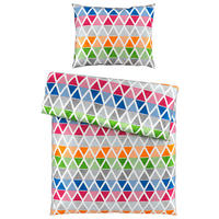 POSTEĽNÁ BIELIZEŇ, satén, viacfarebná, 140/200 cm - viacfarebná, Trend, textil (140/200cm) - Esposa