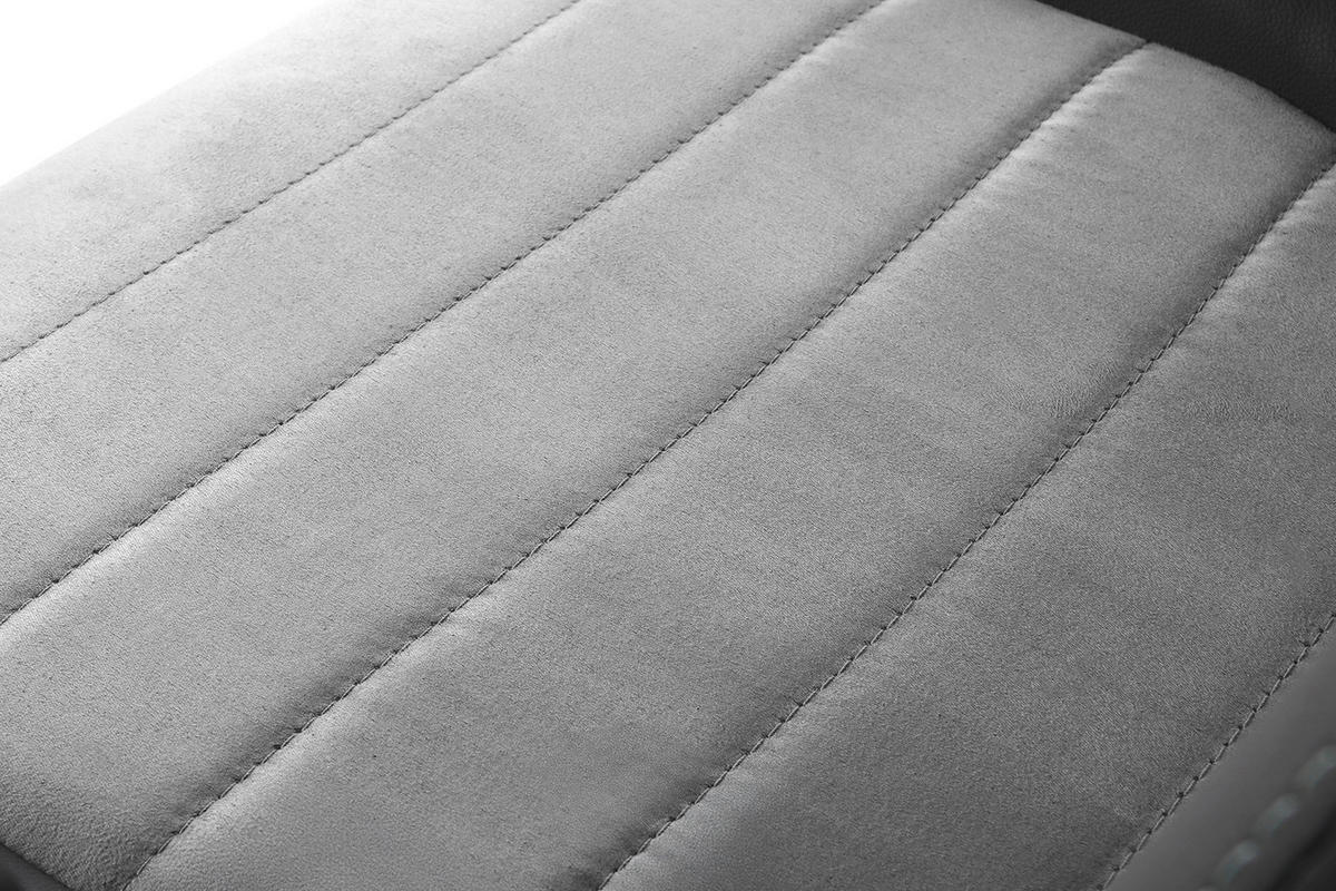 GAMER SZÉK  bőrhatású textil, mikroszál antracit, szürke, türkiz  - türkiz/fekete, Modern, műanyag/textil (70/133-142/65cm) - Topstar