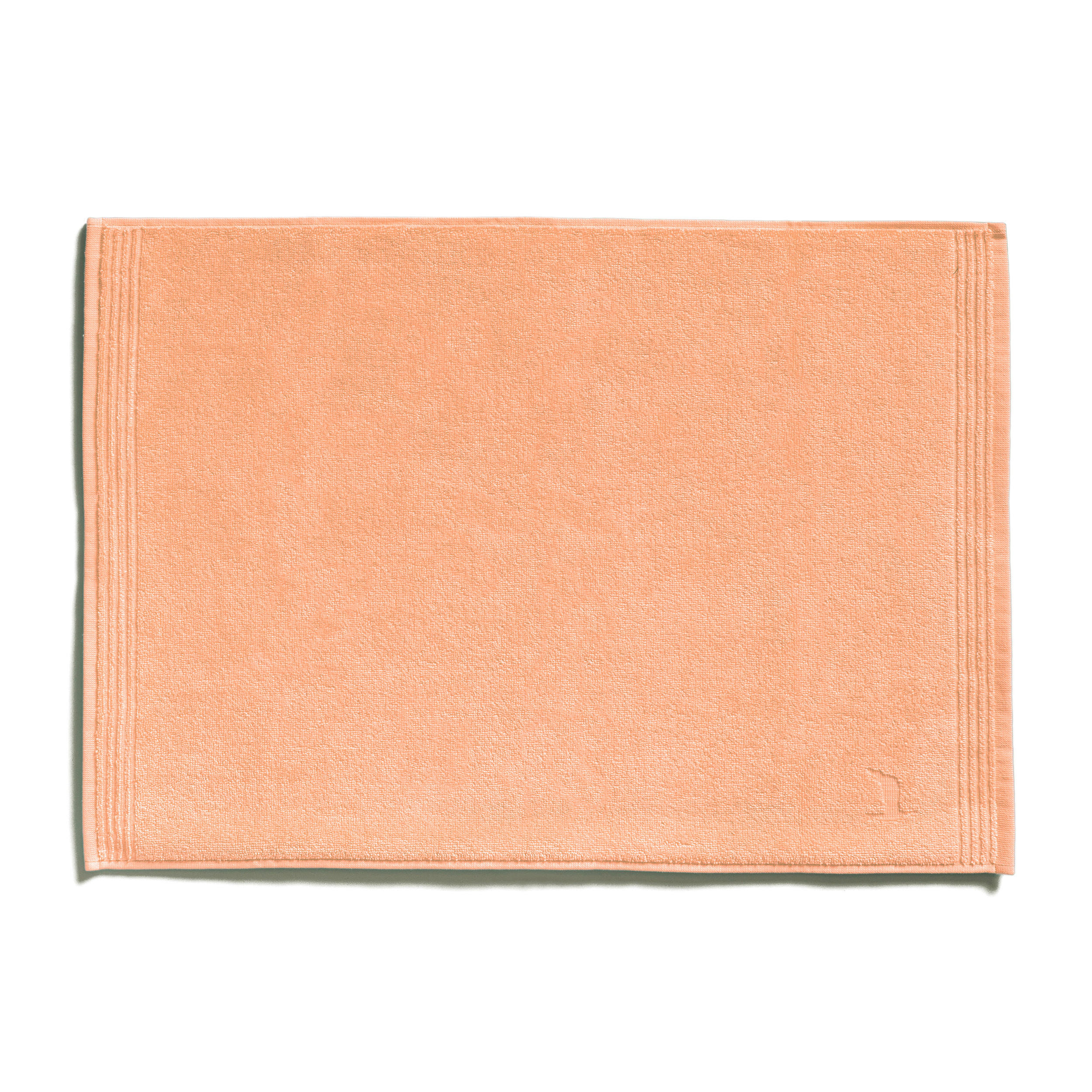 BADEMATTE Superwuschel Aprikose 50/70 cm  - Aprikose, Basics, Textil (50/70cm) - Moeve