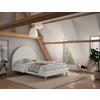 KINDER-/JUNIORBETT - Naturfarben/Weiß, ROMANTIK / LANDHAUS, Holz/Textil (140/200cm) - MID.YOU