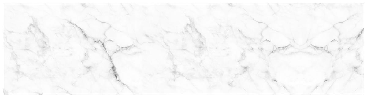 KÜCHENRÜCKWAND  - Weiß, Basics, Kunststoff/Metall (210/53,7/0,6cm) - Fani