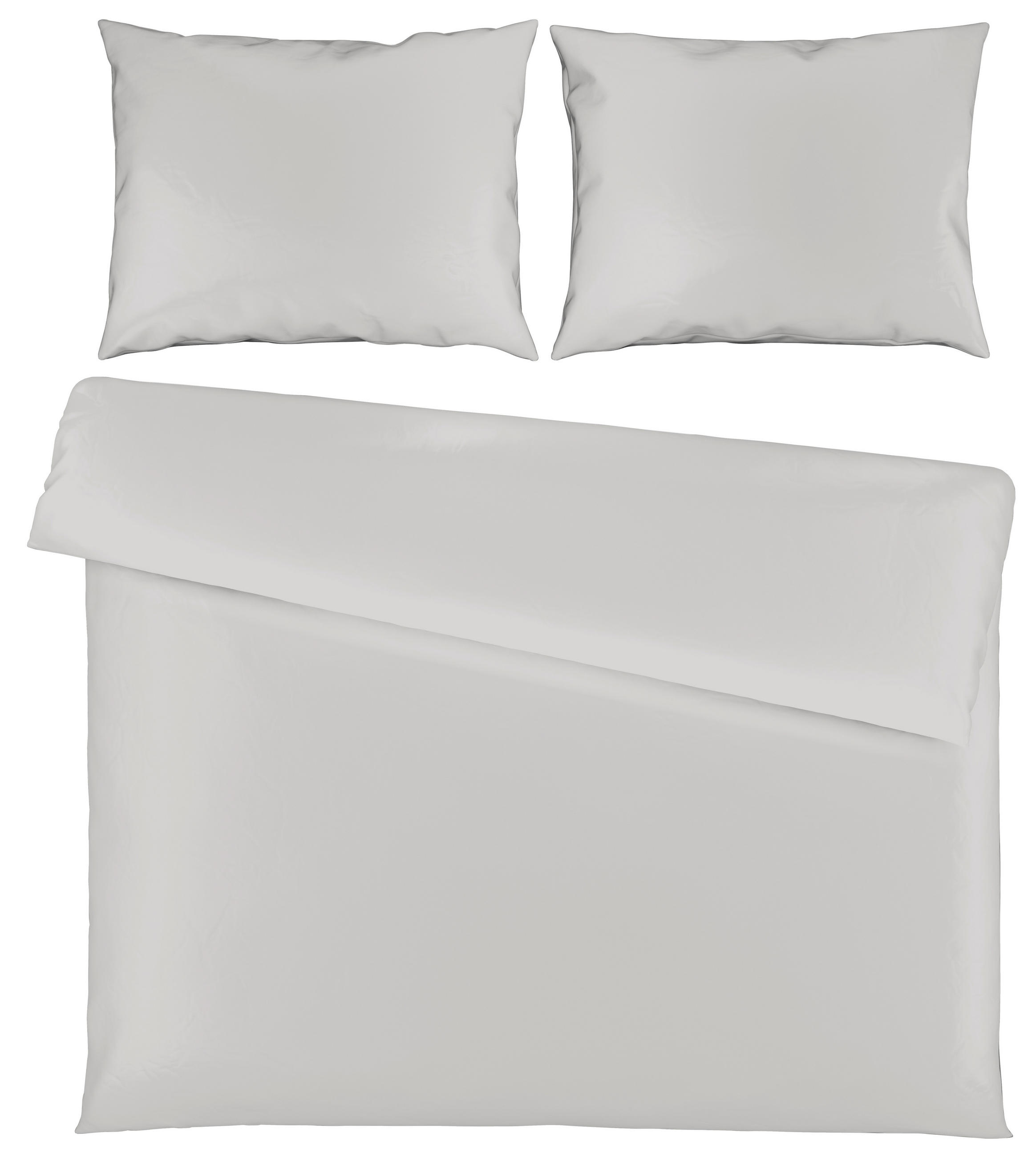 POSTELJINA 200/200 cm  SENA  - siva, Basics, tekstil (200/200cm) - Novel