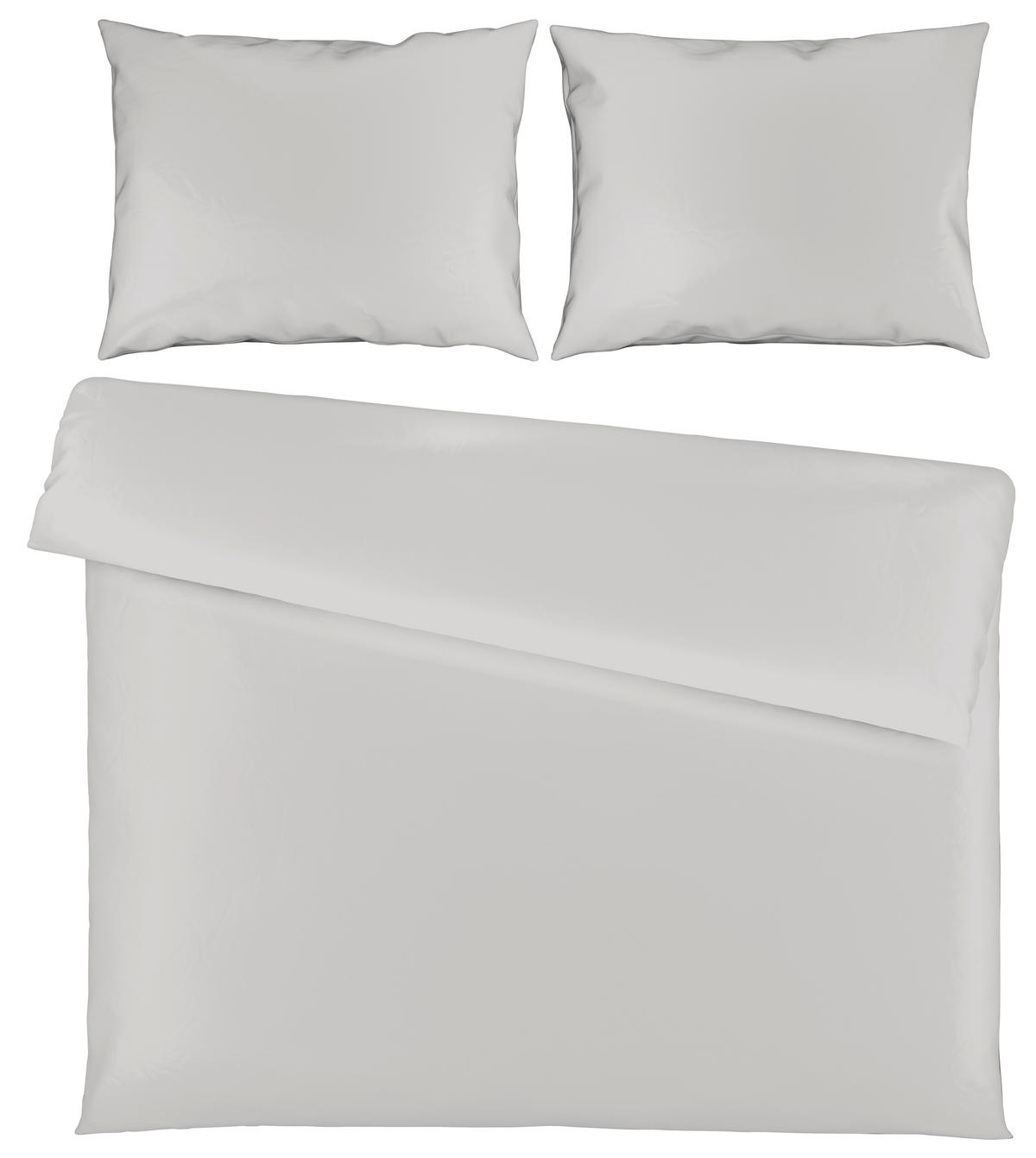 POSTELJINA 200/200 cm  SENA  - siva, Basics, tekstil (200/200cm) - Novel