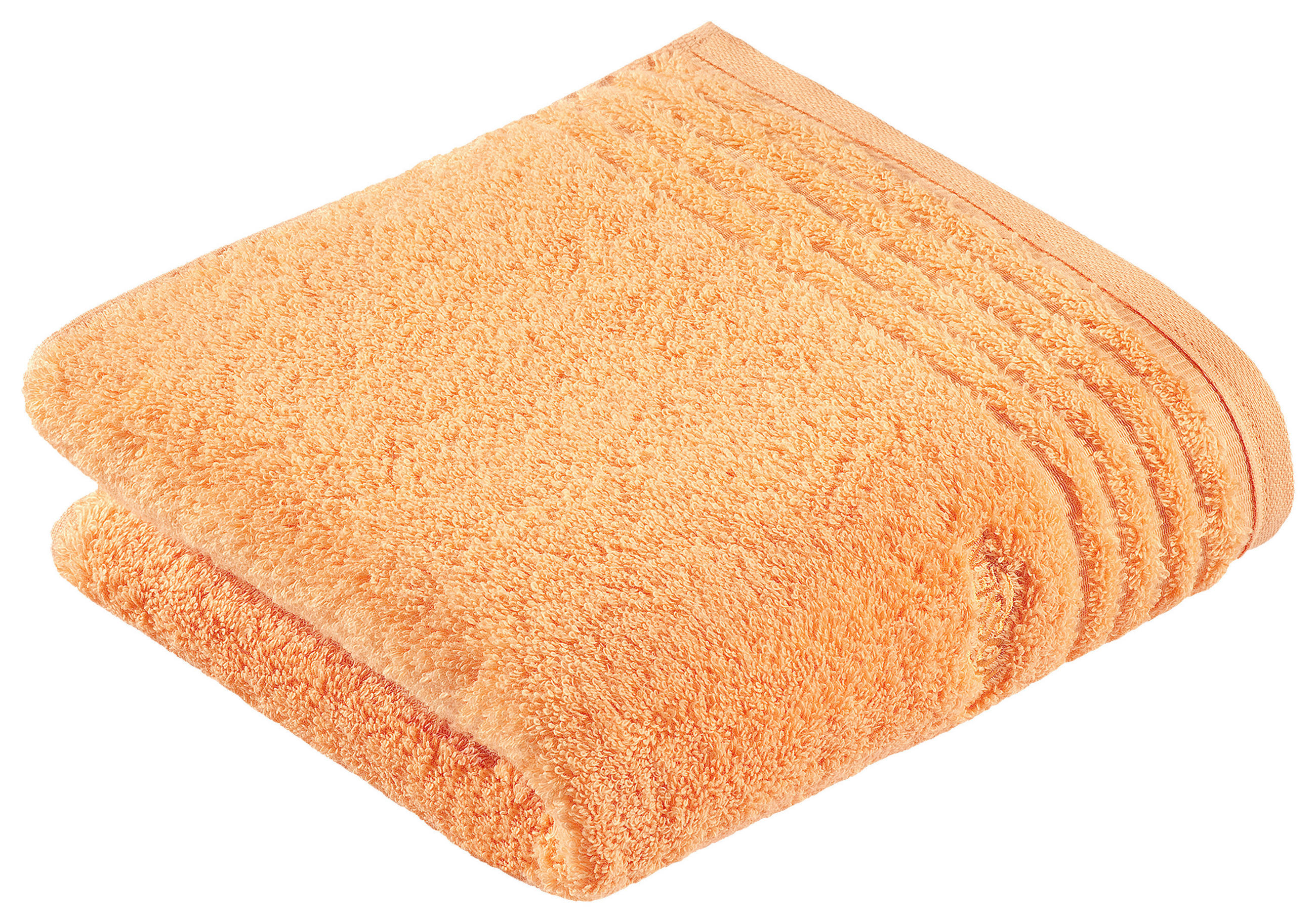 HANDTUCH 110/60 cm Vienna Style Supersoft NOS Vossen Wäsche Orange  - Orange, Basics, Textil (110/60cm) - Vossen