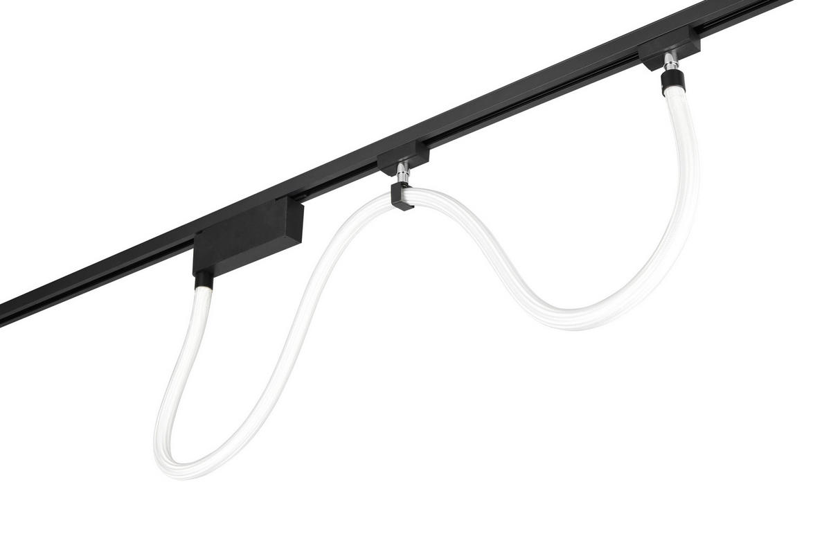 LED-STRIP - Schwarz, Design, Kunststoff (2/19cm) - Trio Leuchten