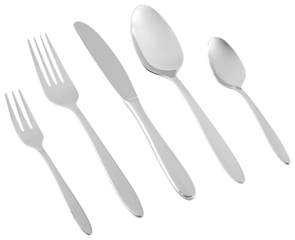 BESTECKSET Annalena 30-teilig Edelstahl  - KONVENTIONELL, Metall (44/28/5cm) - Villeroy & Boch