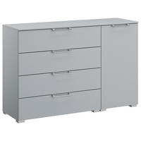 SIDEBOARD  in 120/81/42 cm  - Silberfarben/Hellgrau, Design, Holzwerkstoff/Kunststoff (120/81/42cm) - Novel