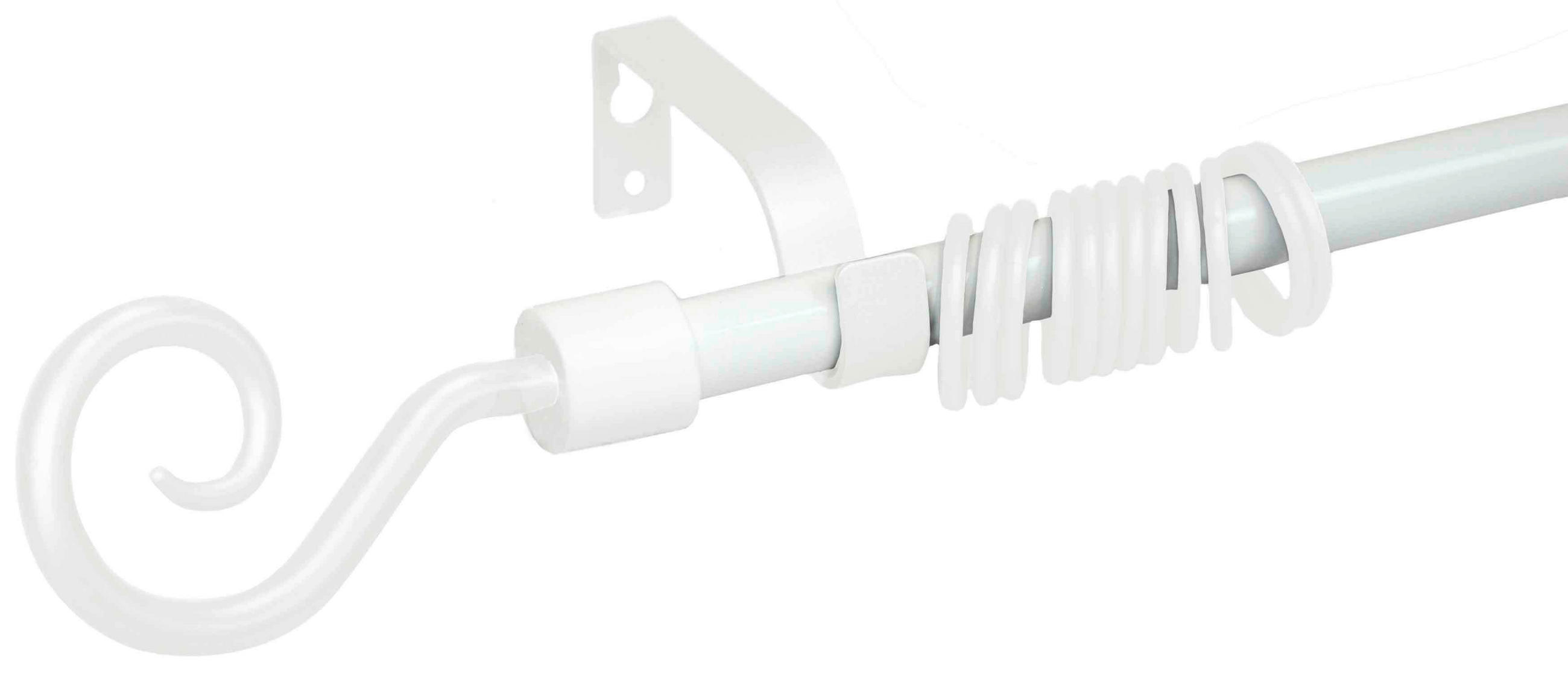 SET GALERIE PERDEA  - alb, Basics, plastic/metal (130-240/./.cm) - Boxxx