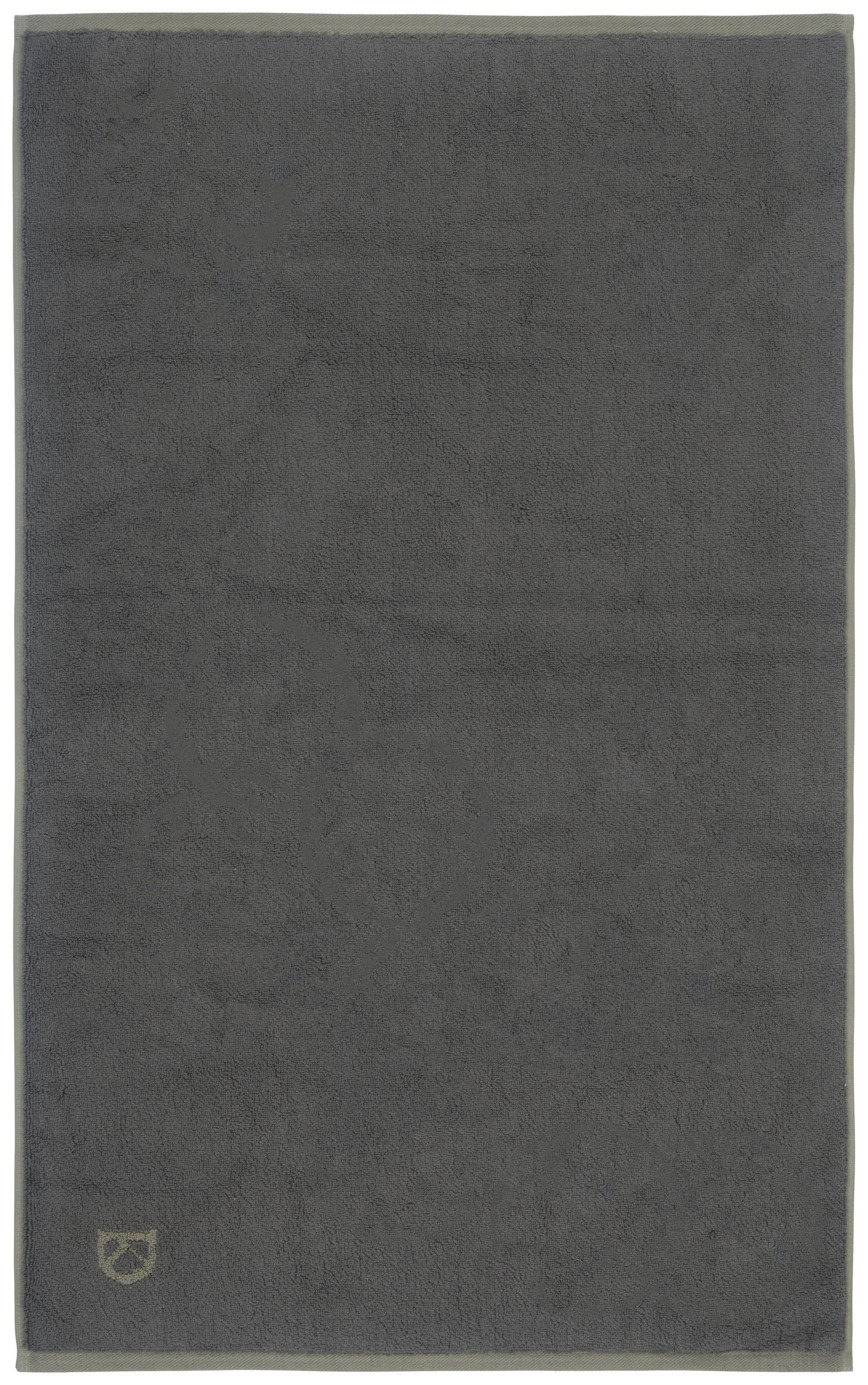 BADEMATTE Grau, Grün 60/100 cm  - Grau/Grün, Basics, Textil (60/100cm) - Dieter Knoll