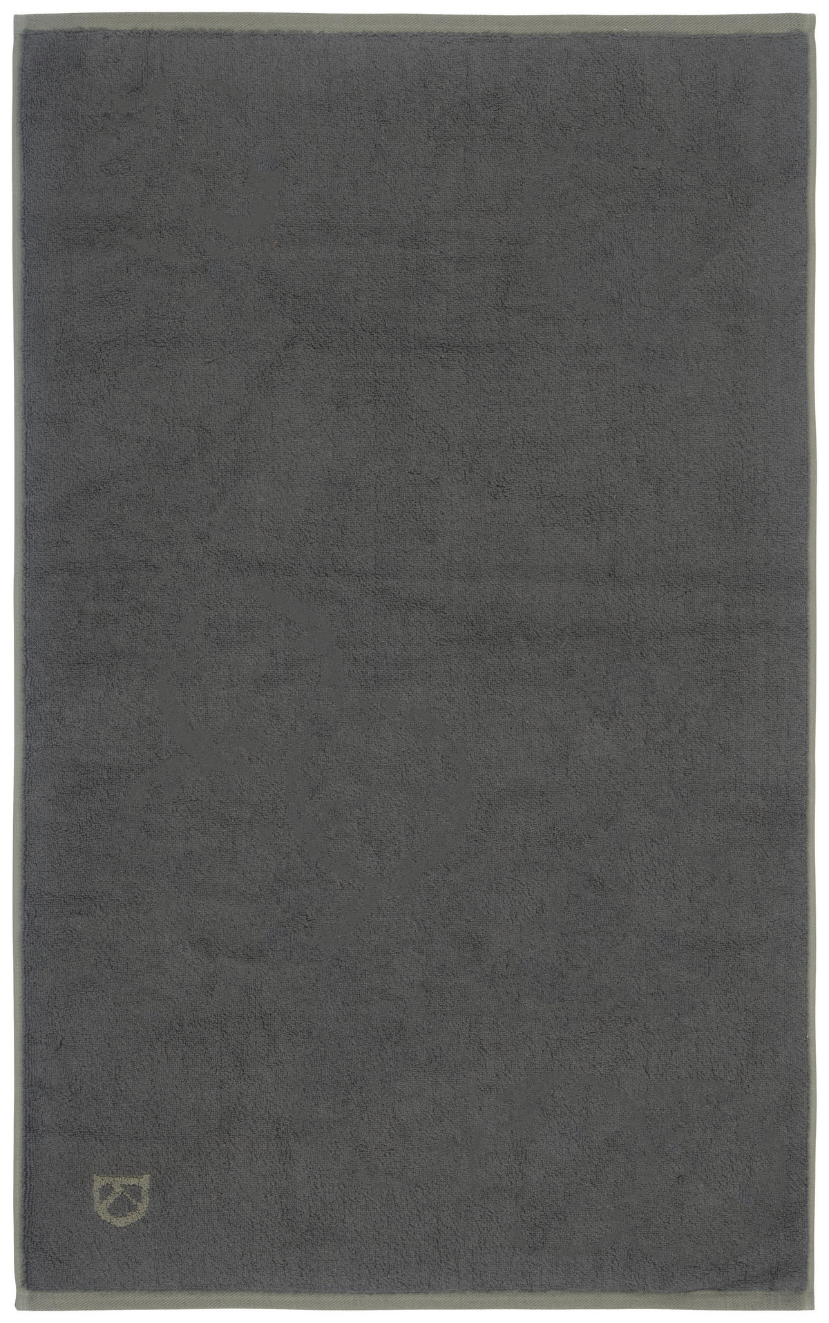 BADEMATTE Grau, Grün 60/100 cm  - Grau/Grün, Basics, Textil (60/100cm) - Dieter Knoll