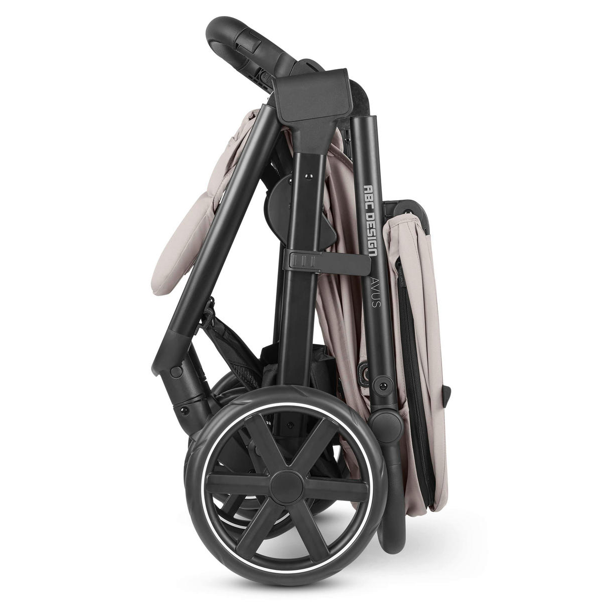 BUGGY AVUS  - Schwarz/Grau, Basics, Textil/Metall (46,5/23,5/72cm) - ABC Design