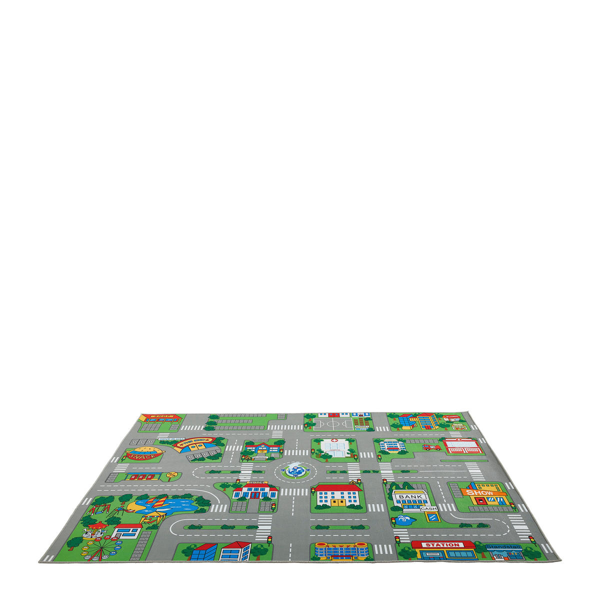 SPIELTEPPICH 133/190 cm City Fahrzeuge  - Multicolor, Trend, Textil (133/190cm) - Boxxx