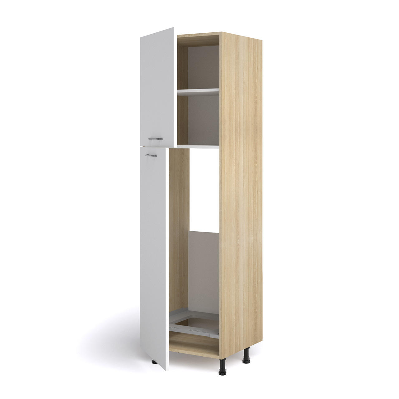 OMARA ZA VGRADNO NAPRAVO - barve jesena, Basics (60/219/56cm) - Stylife