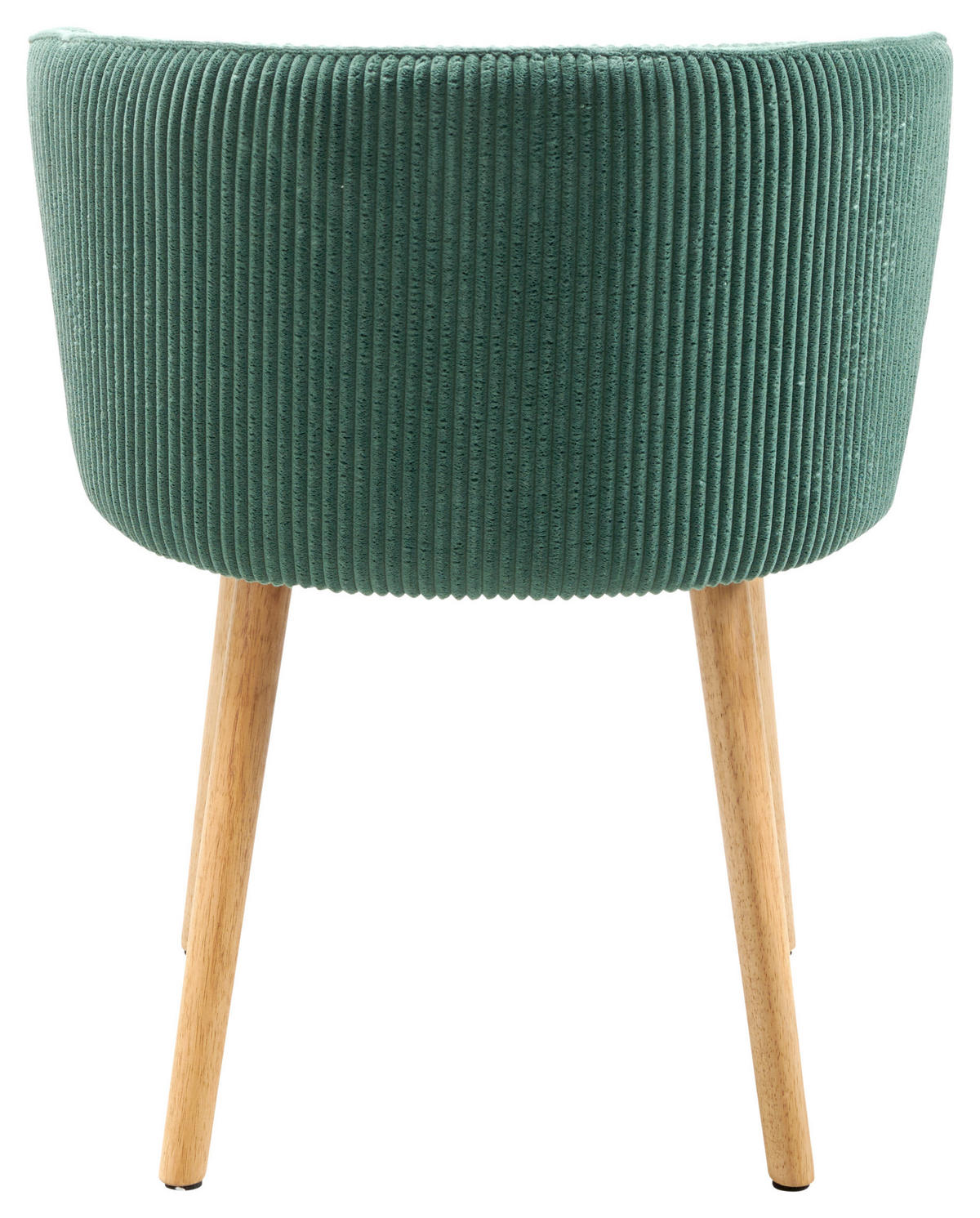 STUHL Cord Grün, Naturfarben Buche massiv  - Naturfarben/Grün, LIFESTYLE, Holz/Textil (61/79/61cm) - MID.YOU