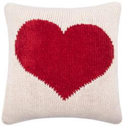 KISSENHÜLLE 50/50 cm  - Rot/Naturfarben, Trend, Textil (50/50cm) - Novel