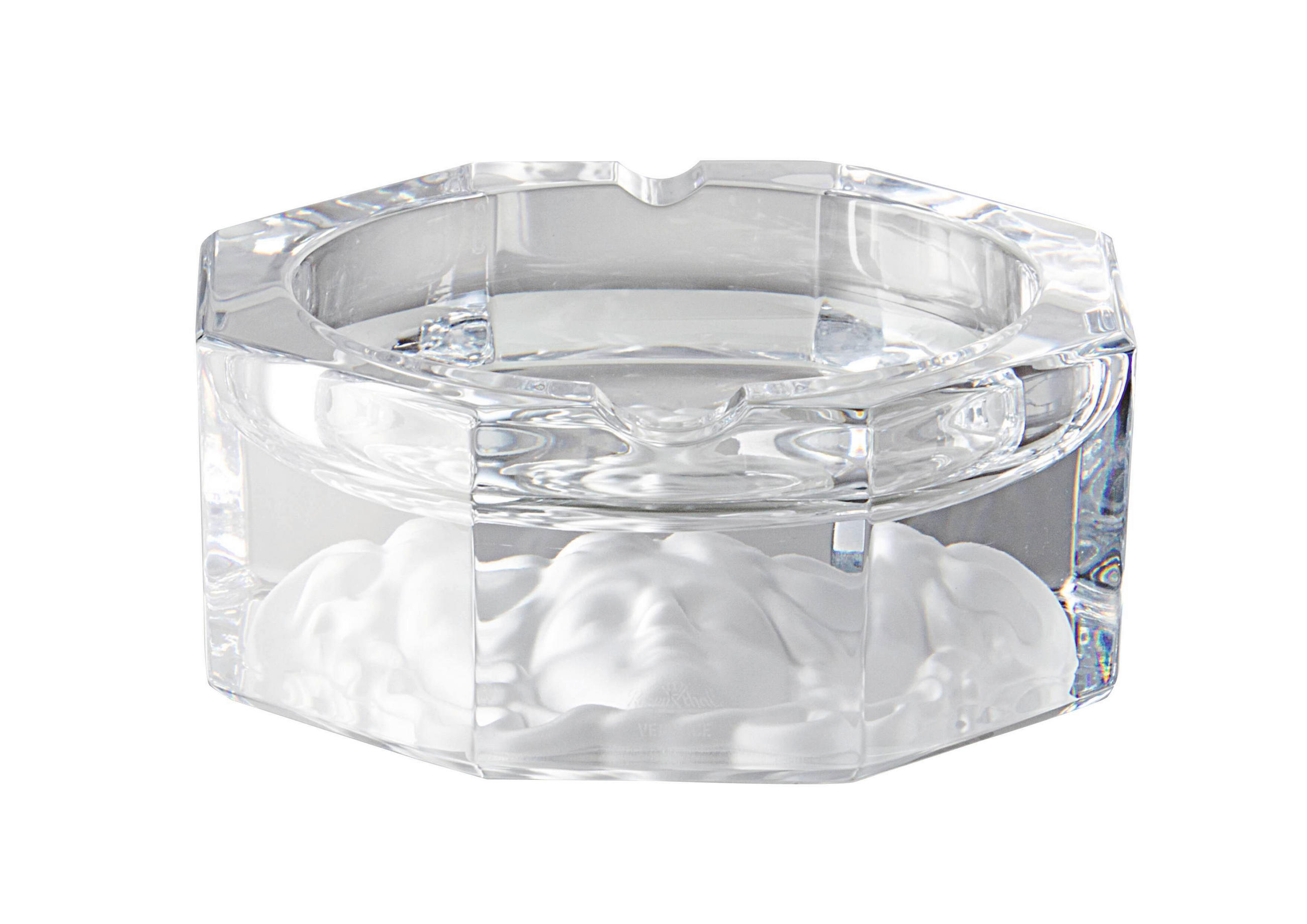 PEPELJARA staklo CRYSTAL - bijela/prozirno, Konvencionalno, staklo (19/19/17cm) - Versace