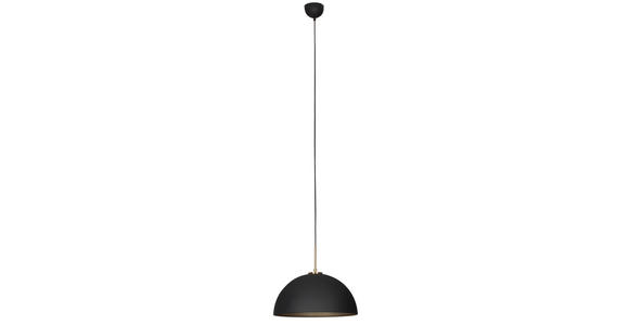 HÄNGELEUCHTE 40/150 cm - Goldfarben/Schwarz, KONVENTIONELL, Metall (40/150cm) - Novel