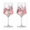 SPRITZERGLAS 544 ml 2-teilig  - Rosa/Grau, LIFESTYLE, Glas (9,3/22,5/9,3cm) - Ritzenhoff