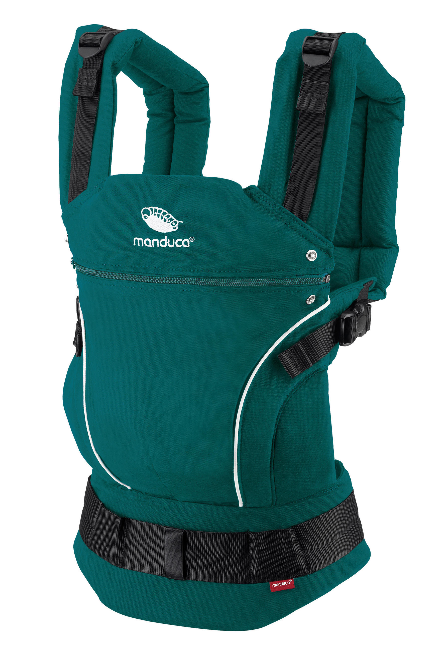 BABYTRAGE Manduca first  - Smaragdgrün, Basics, Textil (One-Sizecm) - Wickelkinder Manduca
