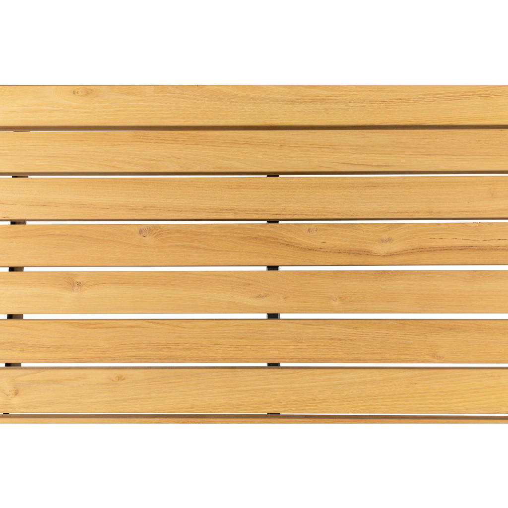 Thumbnail - Musterring Loungetisch, Anthrazit, Robinien, Holz, Metall, Robinie, massiv, rechteckig, Kufe, 83x39x140 cm, Loungemöbel,...