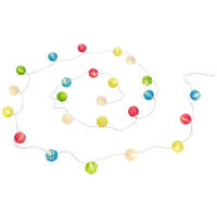 LED-AUßENLEUCHTE 720 cm   - Multicolor, LIFESTYLE, Kunststoff/Textil (720cm)