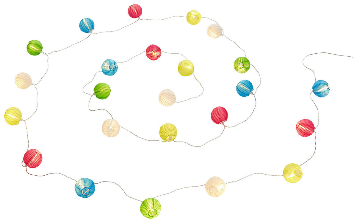 LED-AUßENLEUCHTE 720 cm   - Multicolor, LIFESTYLE, Kunststoff/Textil (720cm)