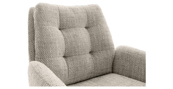 ARMLEHNSTUHL  Stoffauswahl, Typenauswahl Webstoff  - Schwarz/Cappuccino, Design, Textil/Metall (72/95/77cm) - Novel