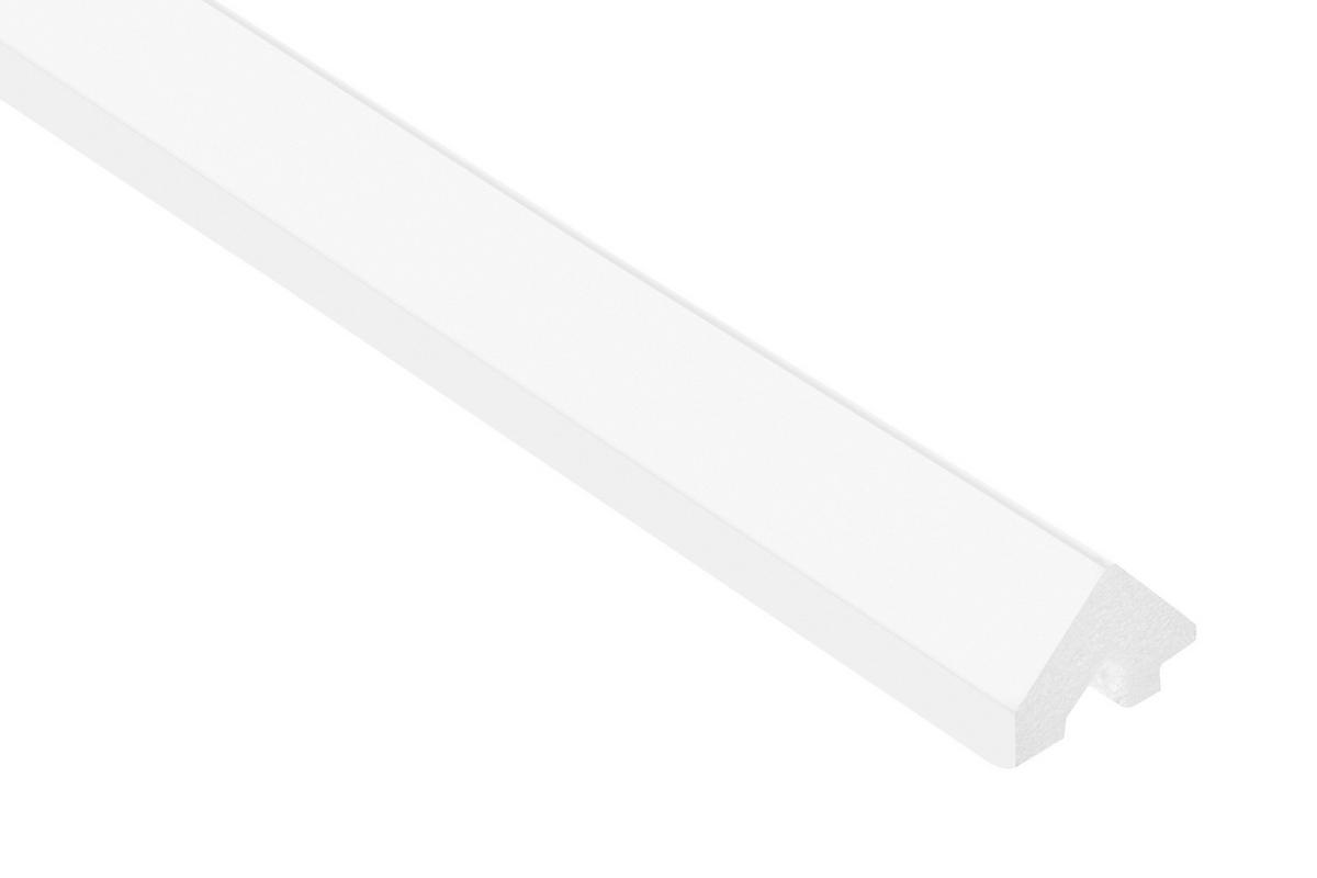 ZAVRŠNI PROFIL LIJEVI  bijela  - bijela, Basics, plastika (270/1.6/2.1cm)