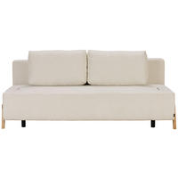 SCHLAFSOFA in Textil Creme  - Creme/Naturfarben, Design, Holz/Textil (211/88/102cm) - Niels Andersson