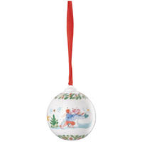 PORZELLANKUGEL 2025 2025 - Weihnachtsspiele  - Multicolor, Basics, Keramik (6,2/7,8cm) - Hutschenreuther