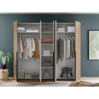 SCHLAFZIMMER Weiß, Eichefarben  - Eichefarben/Weiß, KONVENTIONELL, Holzwerkstoff (180/200cm) - Boxxx