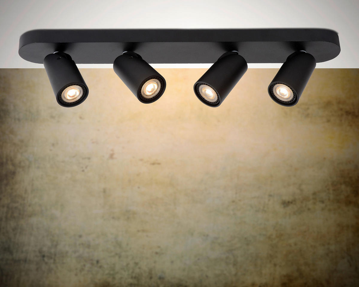 LED-STRAHLER 60/9/12.5 cm   - Schwarz, KONVENTIONELL (60/9/12.5cm) - Lucide