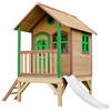 SPIELHAUS 287/231/191 cm  - Weiss/Rot, Konventionell, Holz (287/231/191cm)